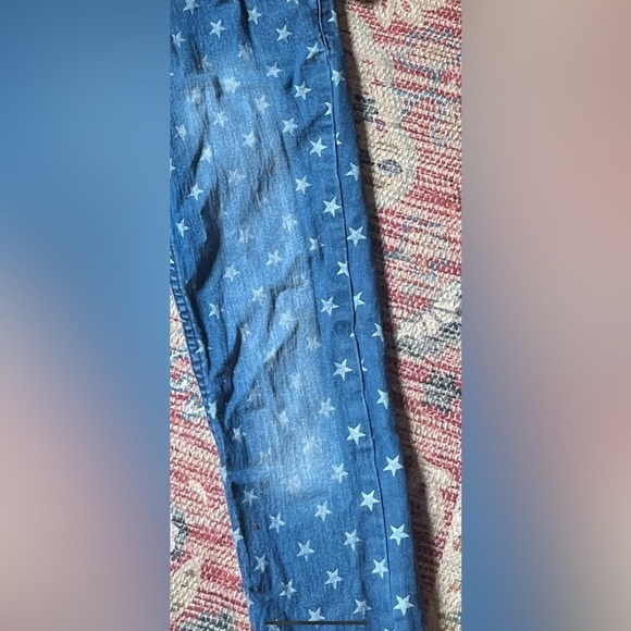 Girls Sz 12-14 summer outfit 2PC set- justice shirt and star print jean -cute!☀️ - Picture 12 of 15